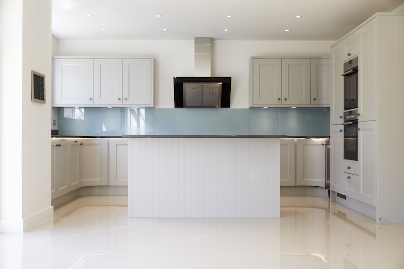 Empty Kitchen In Modern House