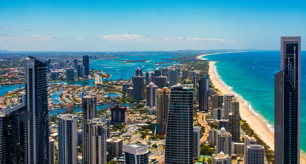 gold coast skyline Gold Coast city