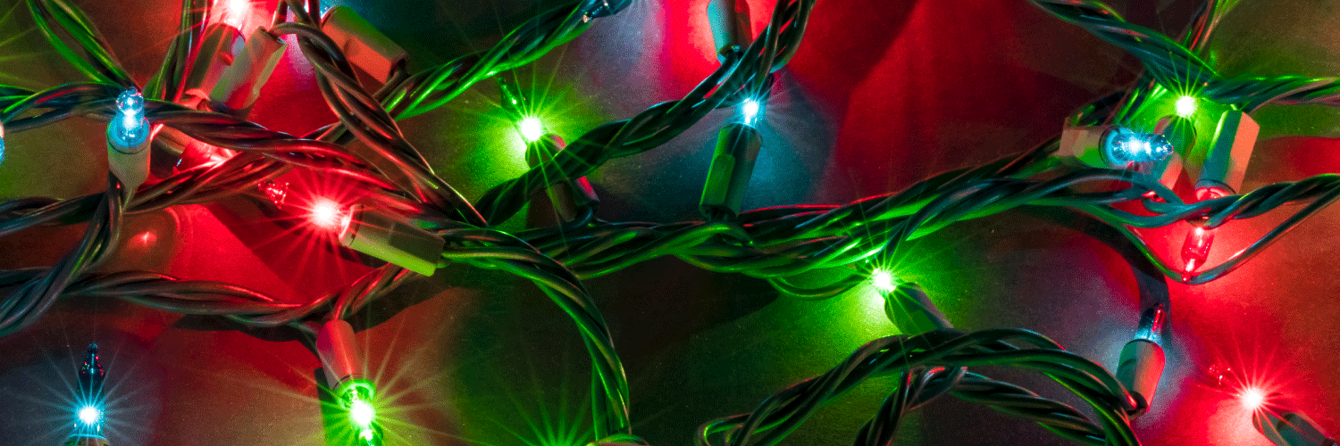 old christmas lights