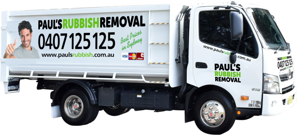 Paul’s Rubbish Removal Truck cheapest rubbish removal rates