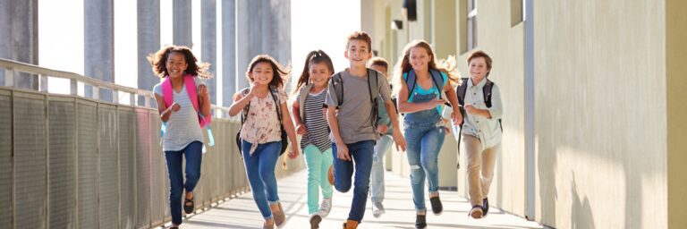 Children Running